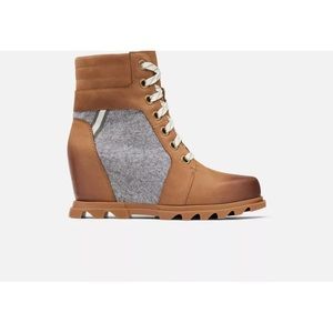 Sorel WOMEN'S JOAN OF ARCTIC WEDGE III LEXIE BOOTIE sz 9